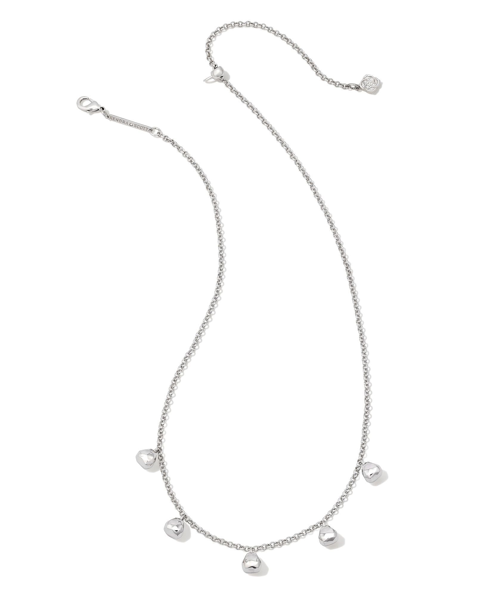 Gabby Silver Strand Necklace