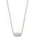 Grayson Crystal Silver Pendant Necklace