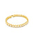 Carmen Tennis Bracelet Gold Cz
