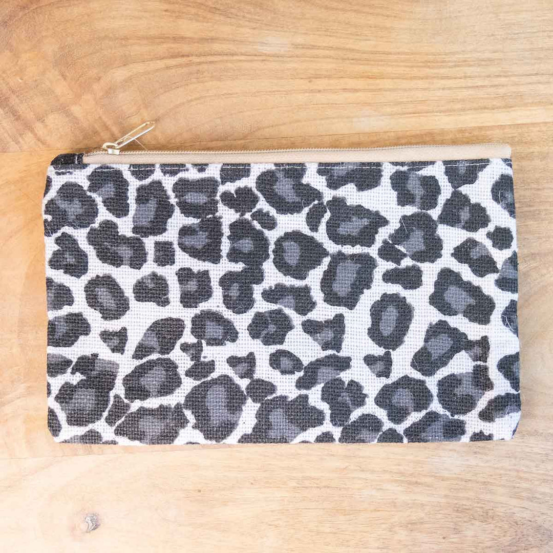 Mia Leopard Cosmetic Bag