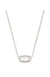 Elisa Necklace Silver Ivory Mother Of Pearl